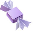 Origami Candy and Lollipop