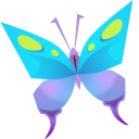 Origami Caterpillar and Butterfly