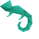 Origami Chameleon