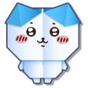 Origami Chiikawa Usagi and Hachiware