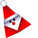 Origami Christmas Tree and Santa Claus