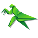 Origami Cicada and Mantis
