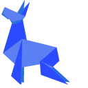 Origami Dobermann Dog