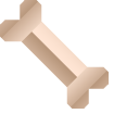 Origami Dog and Bone