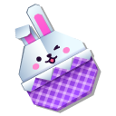 Origami Easter Bunny Eggs
