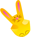 Origami Easter Bunny