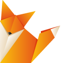 Origami Fox and Berry