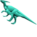 Origami Hadrosaurus