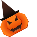 Origami Halloween Pumpkin