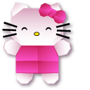 Origami Hello Kitty