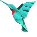 Origami Hummingbird