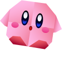 Origami Kirby and Star