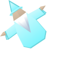 Origami Magician and Griffin