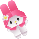 Origami My Melody and Kuromi