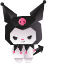 Origami My Melody and Kuromi