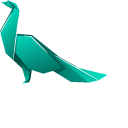 Origami Peacock