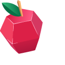 Origami Pear and Apple
