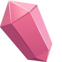 Origami Pink and Yellow Gems