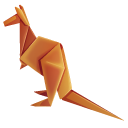 Origami Platypus and Kangaroo