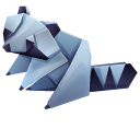 Origami Raccoon