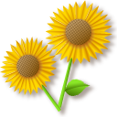 Origami Sunflowers