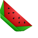 Origami Watermelon