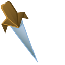 Origami Winged Wolf and Sword