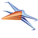 Origami X-Wing Starfighter and Millennium Falcon
