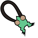 The Owl House Morton and Frog Necklace