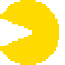 Pixel Pac-Man and Cherry