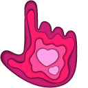 Hearts Paper Cut