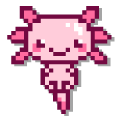 Baby Axolotl Pixel