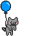 Balloon Nyan Cat Pixel