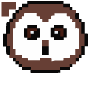 Brown Owl Pixel