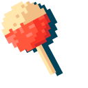 Colorful Lollipops Pixel