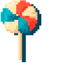 Colorful Lollipops Pixel