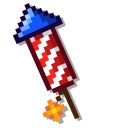 Festive Fireworks Pixel
