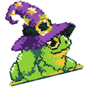 Frog Magician Pixel