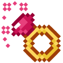 Gemstone Rings Pixel