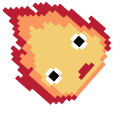 Howl's Moving Castle Calcifer Pixel