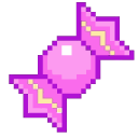 Purple and Pink Candies Pixel