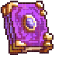 Purple Magic Book Pixel