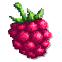 Raspberry and Blueberry Pixel