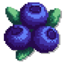 Raspberry and Blueberry Pixel