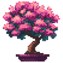 Sakura Bonsai Pixel