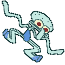 Squidward Tentacles Dancing Pixel