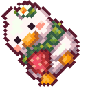 Strawberry Duck Pixel