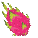 Sweet Dragon Fruit Pixel