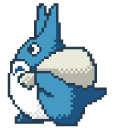 Totoro and Chu Totoro Pixel