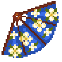 Traditional Blossom Folding Fans Pixel